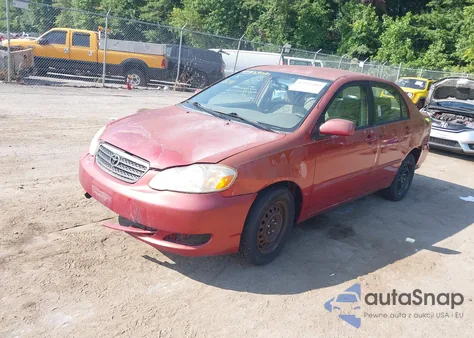2005 Toyota Corolla Le z USA, uszkodzony, nr VIN JTDBR32E252066098